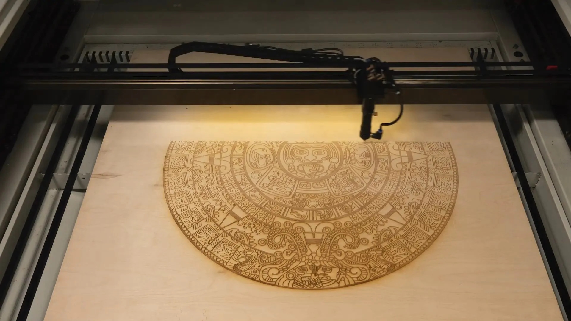 CNC Machine in action